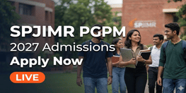 SPJIMR PGPM Admission 2026 Open in 3 Phases Final Deadline September 15